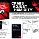 Crabs Adjust Humidity